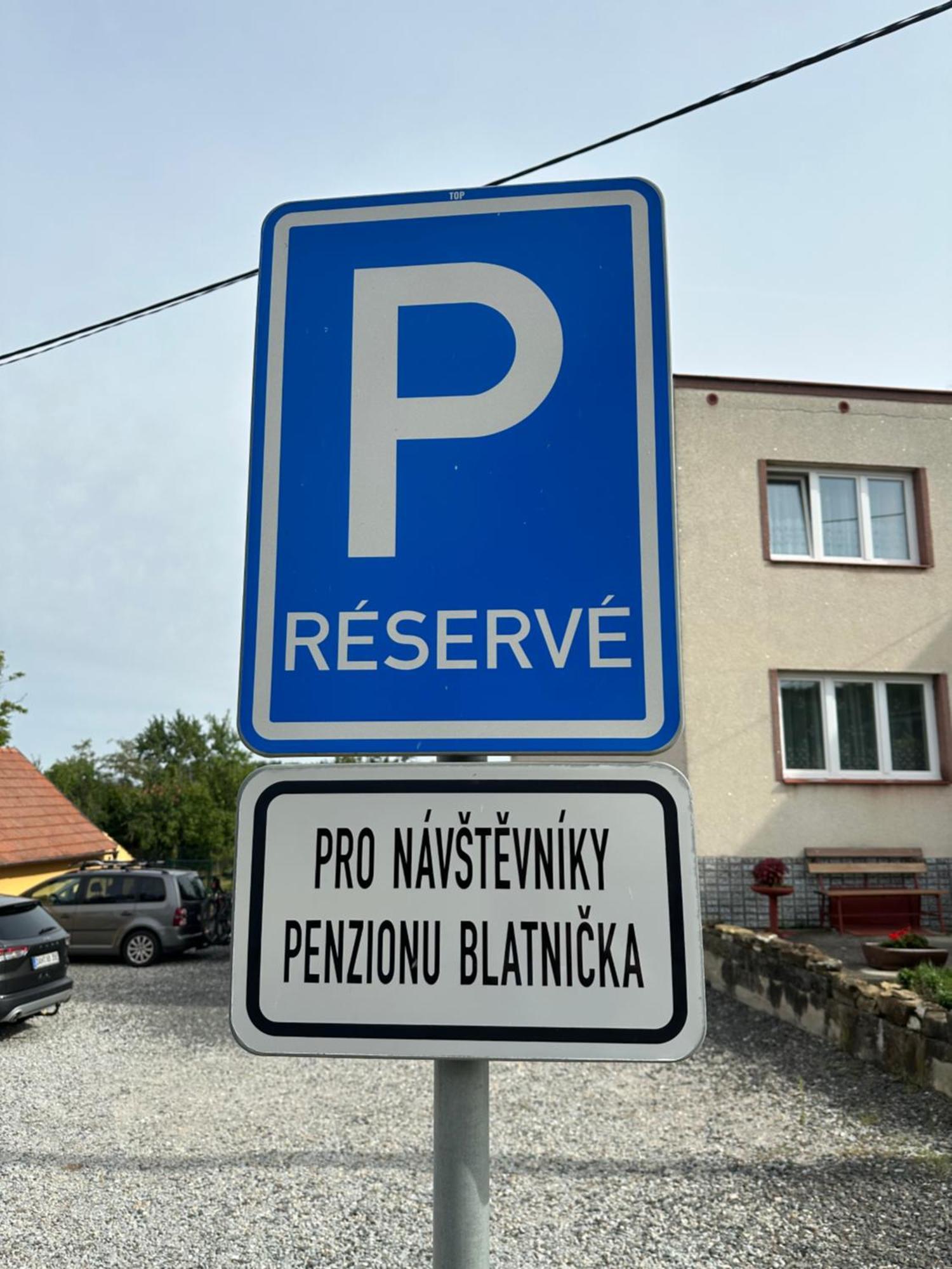 Penzion Blatnička エクステリア 写真
